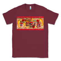 Burgundy fiesta  license plate template Classic Tee - Artiststas