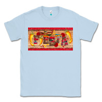 Dusty Blue fiesta  license plate template Classic Tee - Artiststas