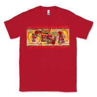 Red fiesta  license plate template Classic Tee - Artiststas