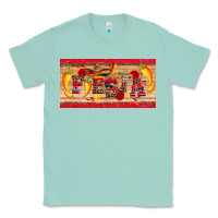 Seafoam fiesta  license plate template Classic Tee - Artiststas