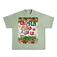 Oil Green christmas fla la la la la la flamingo air freshener Urban Heavy Tee - Artiststas