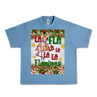 Pebble Blue christmas fla la la la la la flamingo air freshener Urban Heavy Tee - Artiststas