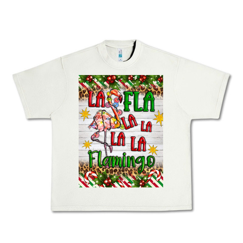 Christmas Fla La La La La La Flamingo Air Freshener Urban Heavy Tee by Artiststas | Teevron