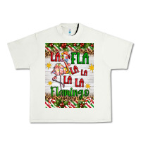 Pistachio christmas fla la la la la la flamingo air freshener Urban Heavy Tee - Artiststas