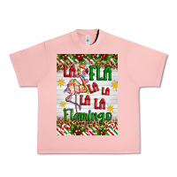 Salmon christmas fla la la la la la flamingo air freshener Urban Heavy Tee - Artiststas
