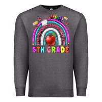 Charcoal Heather 5 th grade Premium Sweatshirt - BundleAndBundleShop