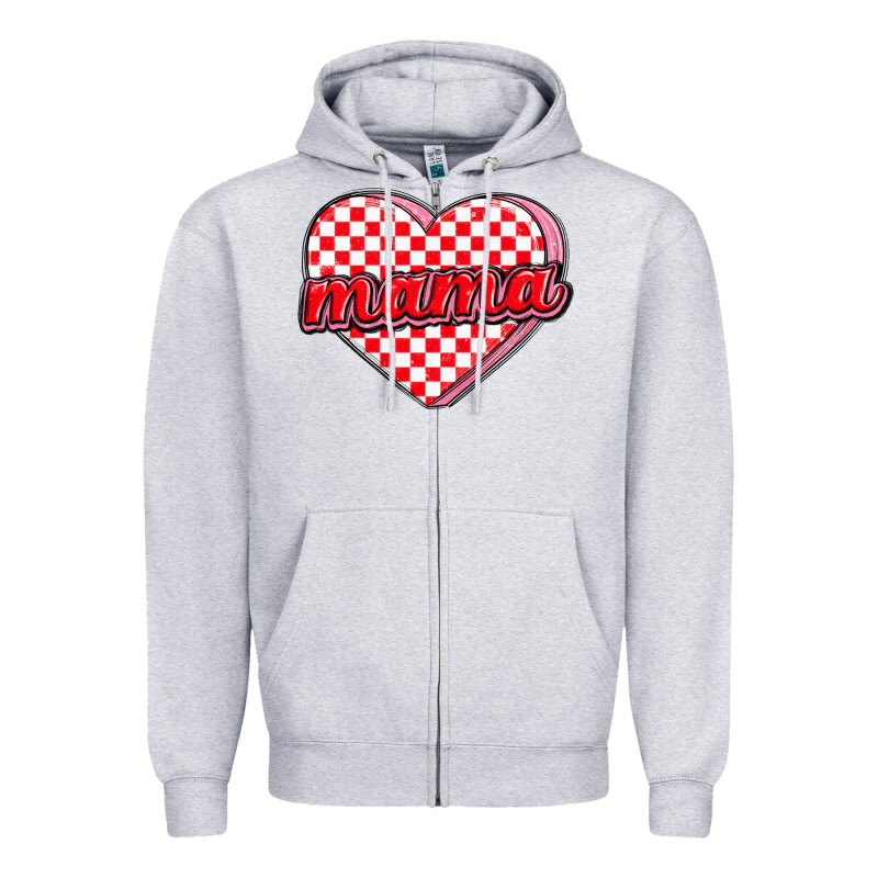 Valentine Mama Zipper Hoodie by MaliasSmallBusiness | Teevron