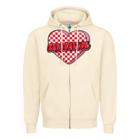Sandshell valentine mama Zipper Hoodie - MaliasSmallBusiness