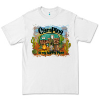 White camping is my happy place Premium Tee - BarkalooDesign