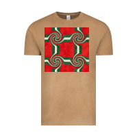 Vintage Camel retro christmas seamless pattern Vintage Tee - BundleAndBundleShop