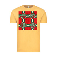 Vintage Mustard retro christmas seamless pattern Vintage Tee - BundleAndBundleShop