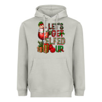 Moon Dust Let's Get Elfed Up Christmas Heavyweight Hoodie - BundleAndBundleShop