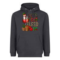 Smoke Let's Get Elfed Up Christmas Heavyweight Hoodie - BundleAndBundleShop