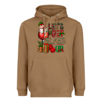 Toasted Coconut Let's Get Elfed Up Christmas Heavyweight Hoodie - BundleAndBundleShop