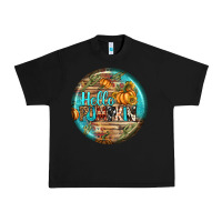 Black hello pumpkin earrings Urban Heavy Tee - BundleAndBundleShop