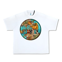White hello pumpkin earrings Urban Heavy Tee - BundleAndBundleShop