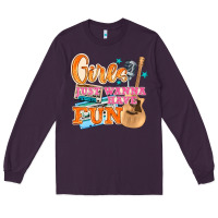 Plum girls just wanna have fun Long Sleeve Tee - NancyCooperArtShop
