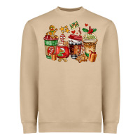 Mushroom christmas cookie coffee cups Heavyweight Sweatshirt - AdoDesignShop