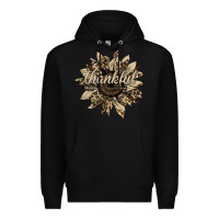 Black thankful sunflower Premium Hoodie - Bettercallsaul