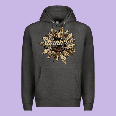 Thankful Sunflower Premium Hoodie Designed By Bettercallsaul