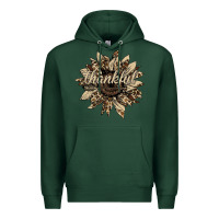 Sports Green thankful sunflower Premium Hoodie - Bettercallsaul