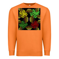 Carrot african and leaf seamless pattern Premium Sweatshirt - BundleAndBundleShop