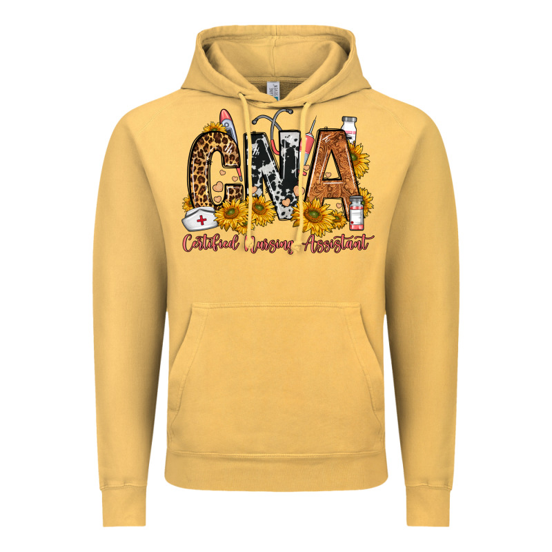 Cna Certified Nursing Assistant Vintage Hoodie by FaDigitalArtStudio | Teevron