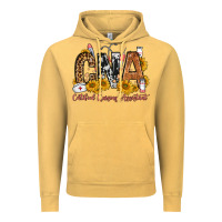 Vintage Mustard cna certified nursing assistant Vintage Hoodie - FaDigitalArtStudio