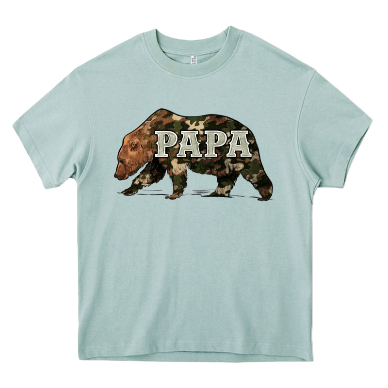 Bear Papa Heavy Core Tee by Artiststas | Teevron