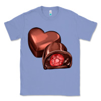 Colony Blue heart chocolate Classic Tee - AdoDesignShop