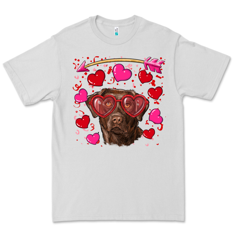 Valentine's Day  Labrador Retriever Premium Tee by RanaPortraitStore | Teevron