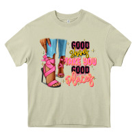 Mossy Good shoes take you to good places black fashion g Heavy Core Tee - RanaPortraitStore