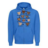True Royal black history month hearts Zipper Hoodie - MaliasSmallBusiness