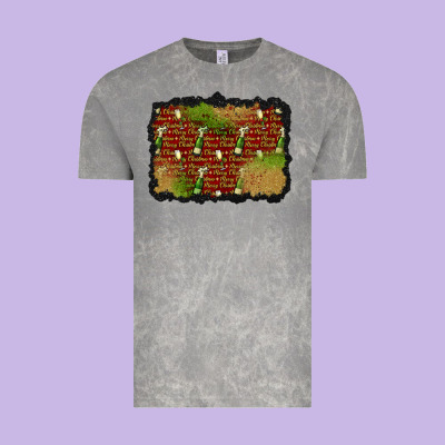 Christmas Champagne Background Vintage Tee Designed By Bundleandbundleshop