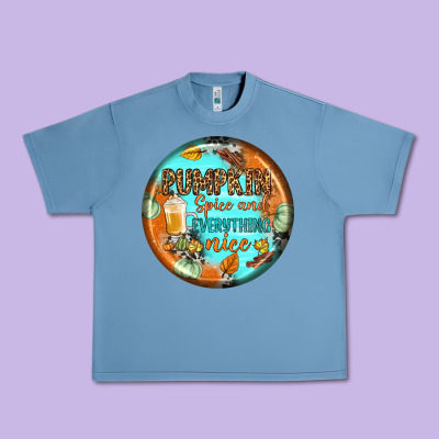 Pumpkin Spice And Everythink Nice Earrings Urban Heavy Tee Designed By Bundleandbundleshop