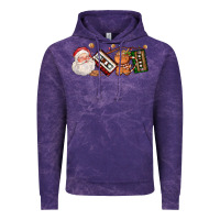 Cloud Purple coffee cup santa cassette cookie Vintage Hoodie - FaDigitalArtStudio