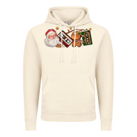 Vintage Artic coffee cup santa cassette cookie Vintage Hoodie - FaDigitalArtStudio