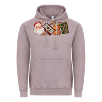 Vintage Zinc coffee cup santa cassette cookie Vintage Hoodie - FaDigitalArtStudio