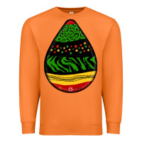 Carrot teardrop african pattern Premium Sweatshirt - BundleAndBundleShop