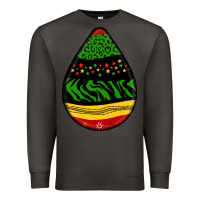Smoke teardrop african pattern Premium Sweatshirt - BundleAndBundleShop