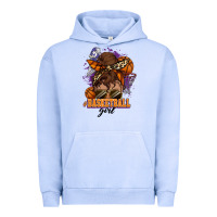 Pigment Grape Ice Messy bun Basketball girl Urban Hoodie - HowdyJamesFarm