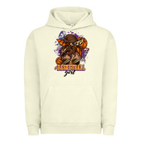 Pigment Pistachio Messy bun Basketball girl Urban Hoodie - HowdyJamesFarm