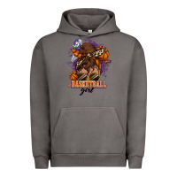 Pigment Tornado Messy bun Basketball girl Urban Hoodie - HowdyJamesFarm