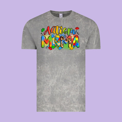 Autism Mama Vintage Tee Designed By Artiststas