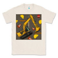 Natural excavator seamless pattern Classic Tee - BundleAndBundleShop