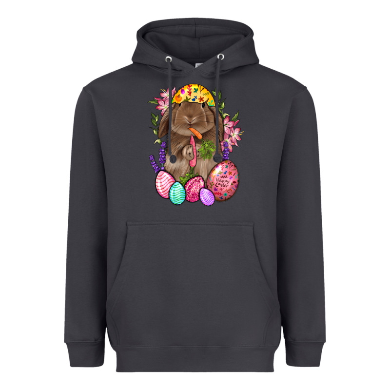 Rabbit And Carrot Easter Heavyweight Hoodie by BundleAndBundleShop | Teevron