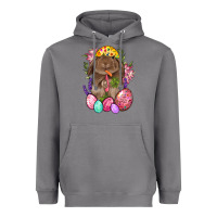 Storm Rabbit And Carrot Easter Heavyweight Hoodie - BundleAndBundleShop