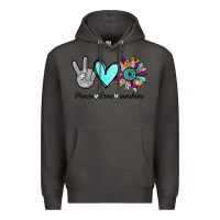 Smoke Peace Love Sunshine Premium Hoodie - Bettercallsaul