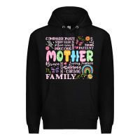 Black retro mother Premium Hoodie - JahusDesignShop