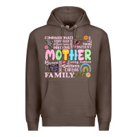 Coffee retro mother Premium Hoodie - JahusDesignShop